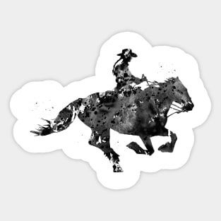 Horse Riding Sticker